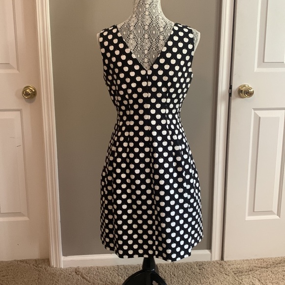 Kate Spade Black and White Polka Dot Dress - Picture 2 of 6